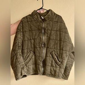Free people woman’s quilted jacket
